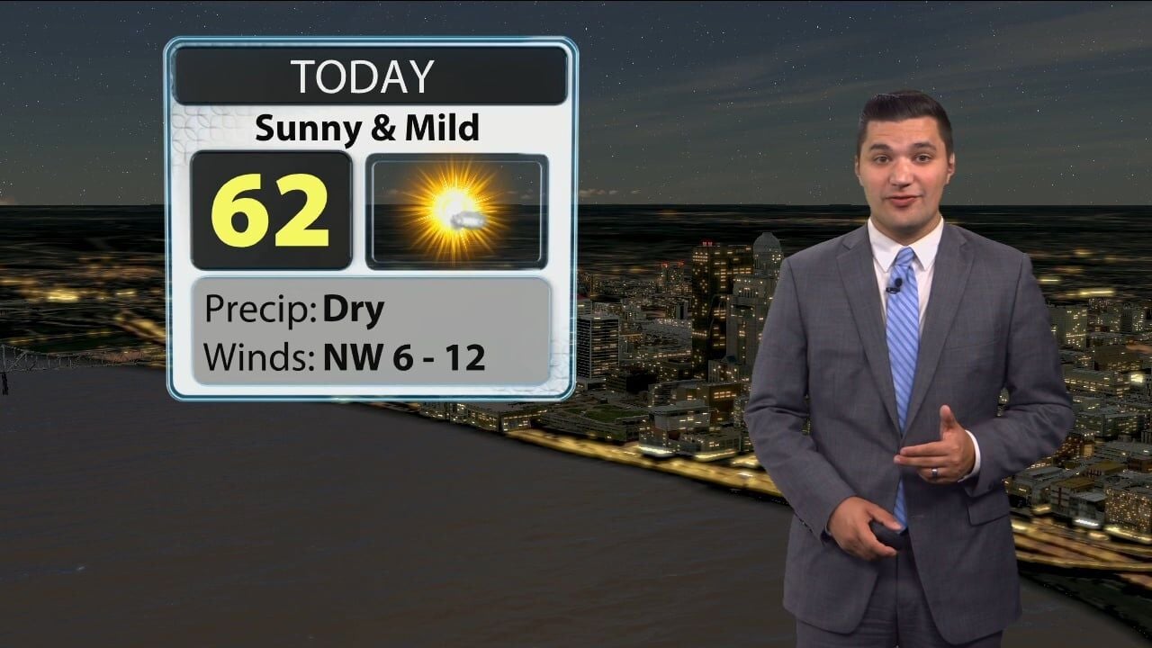Bryce Jones' Thursday afternoon forecast